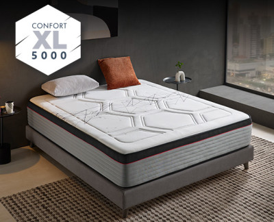 Colchón de muelles ensacados Confort XL 5000