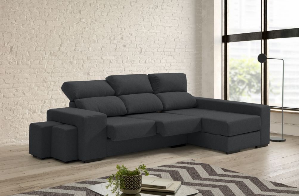 Sofá de tela Elon de HOME - principal