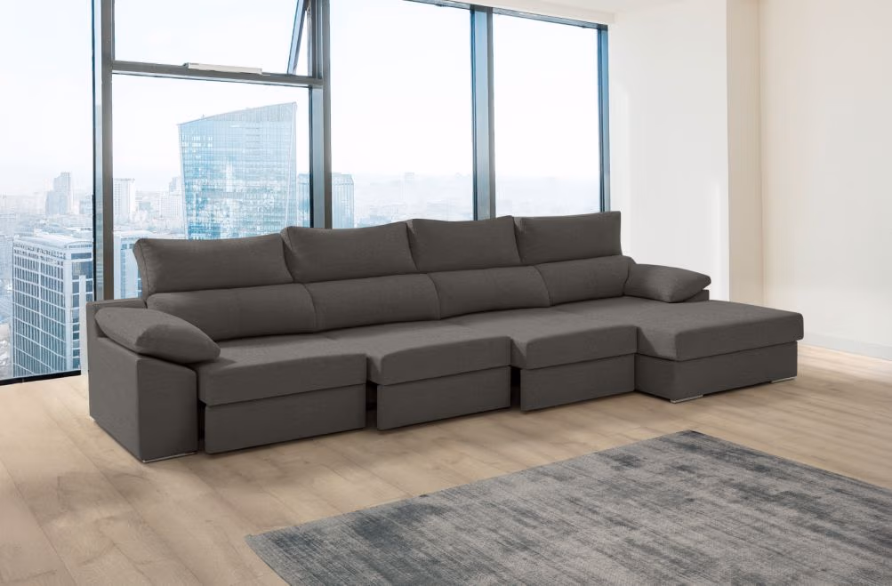 Sofá de tela Rachel Plus de HOME - principal