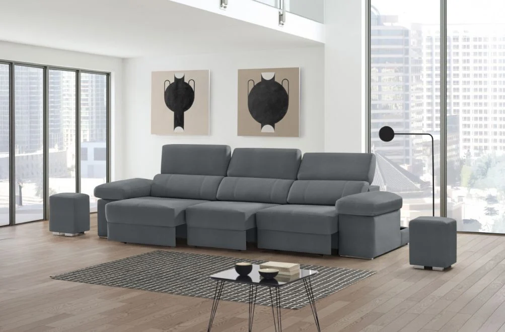 Sofá de piel Lennon Plus de StyleKomfort - principal