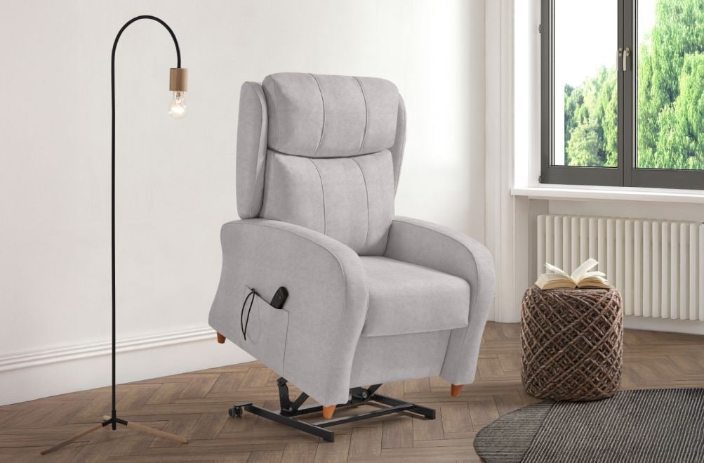 Sillón relax de tela Lera power-lift de HOME - principal