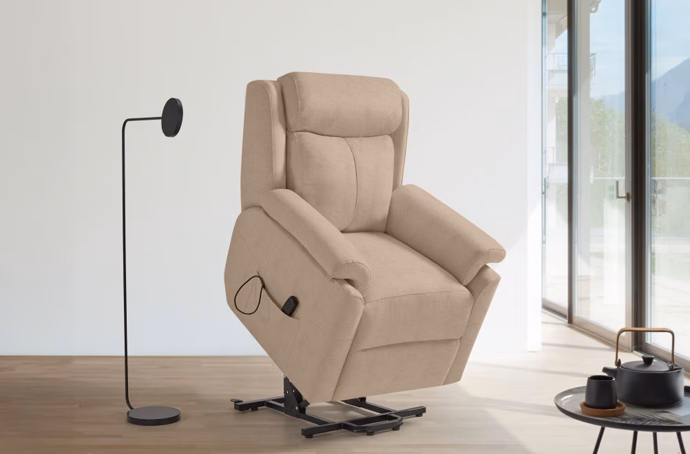 Sillón relax de tela Lire power-lift de HOME - principal