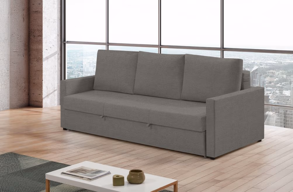 Sofá cama de tela Canal de HOME - principal
