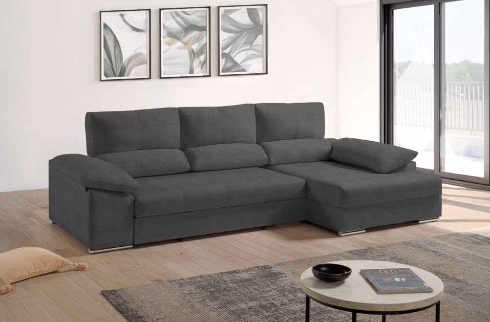 Sofá cama de tela Denis de HOME - principal