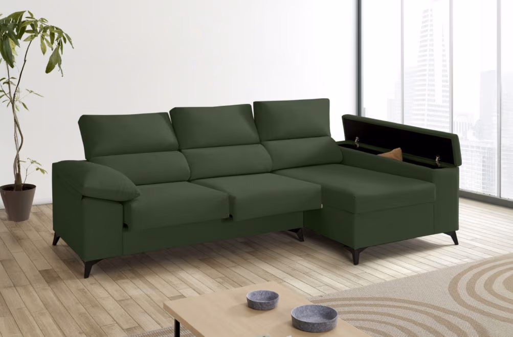 Sofá de tela Velka de HOME - principal