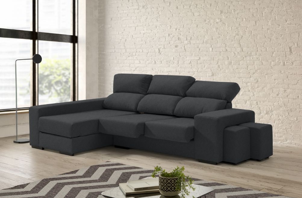 Sofá de tela Moly de HOME - principal