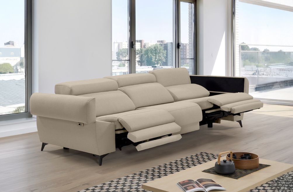 Sofá relax de tela Urbe Plus de HOME - principal