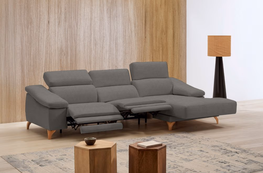 Sofá relax de tela Sara de StyleKomfort - principal