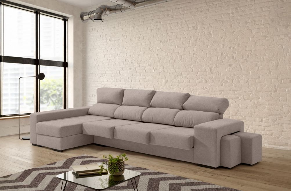 Sofá de tela Moly Plus de HOME - principal