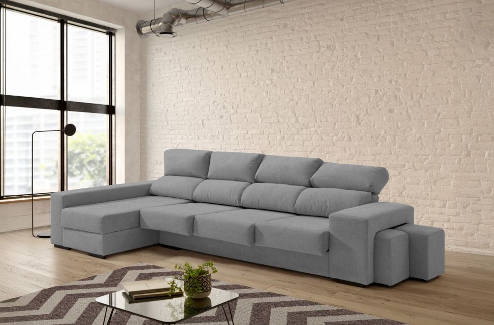 Sofá de tela Moly Plus de HOME - principal