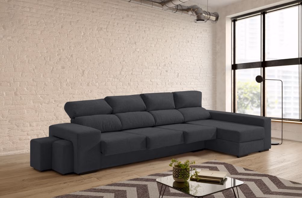 Sofá de tela Moly Plus de HOME - principal