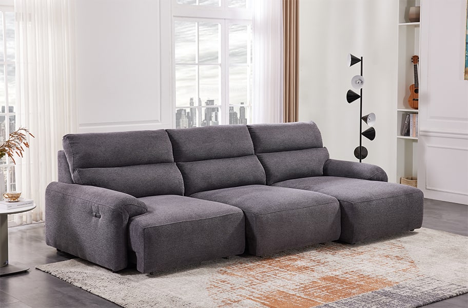 Sofá de tela Marcus eléctrico de HOME - principal