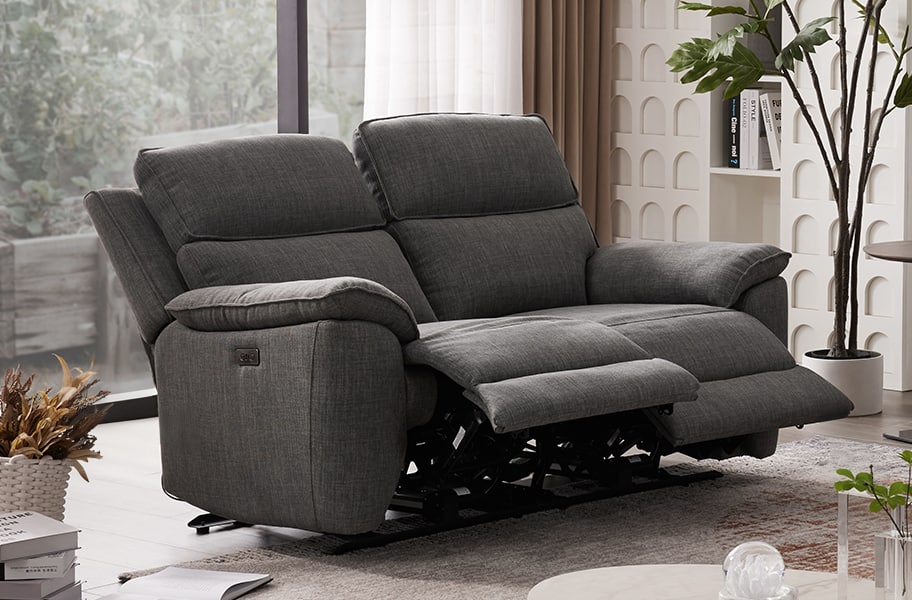 Sofá relax de tela Onara de HOME - principal