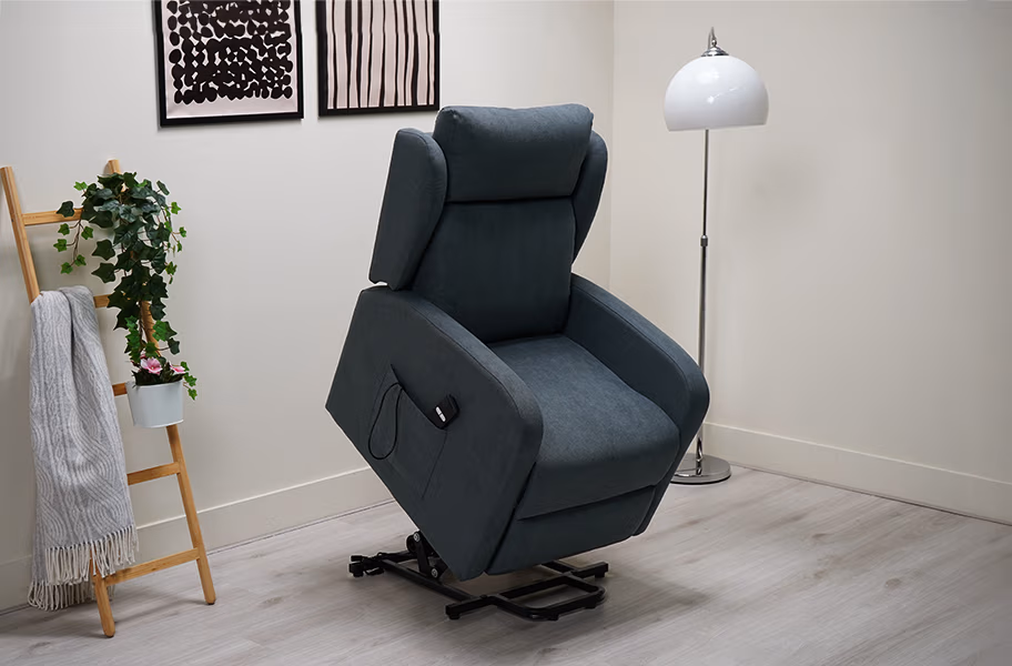 Sillón relax de tela Leny power-lift de HOME - principal