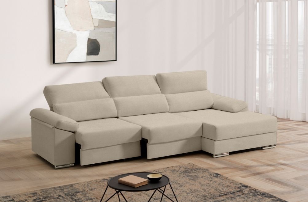 Sofá de tela Kevin de HOME - principal