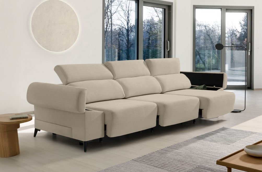 Sofá de tela Corsa Plus de HOME - principal