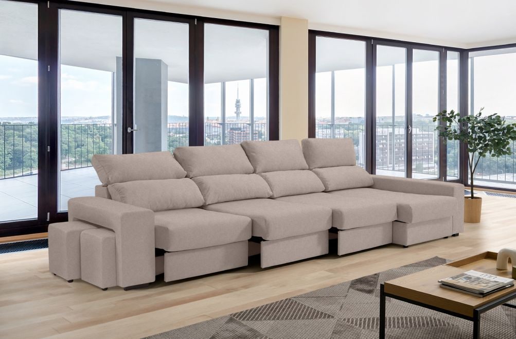 Sofá de tela Marla Plus de HOME - principal