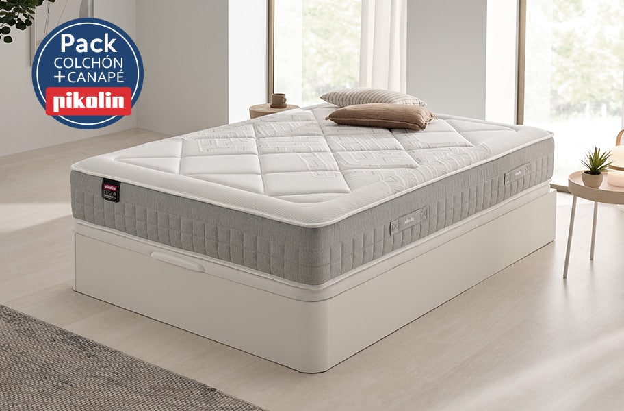 Pack colchón espumación Hydra y canapé Airbox de Pikolin - principal