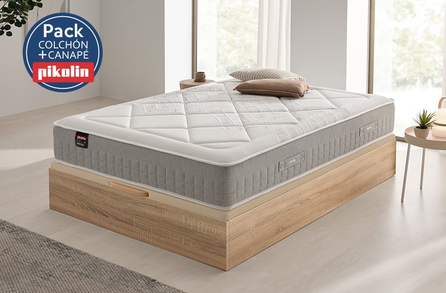 Pack colchón espumación Hydra y canapé MagicBox de Pikolin - principal