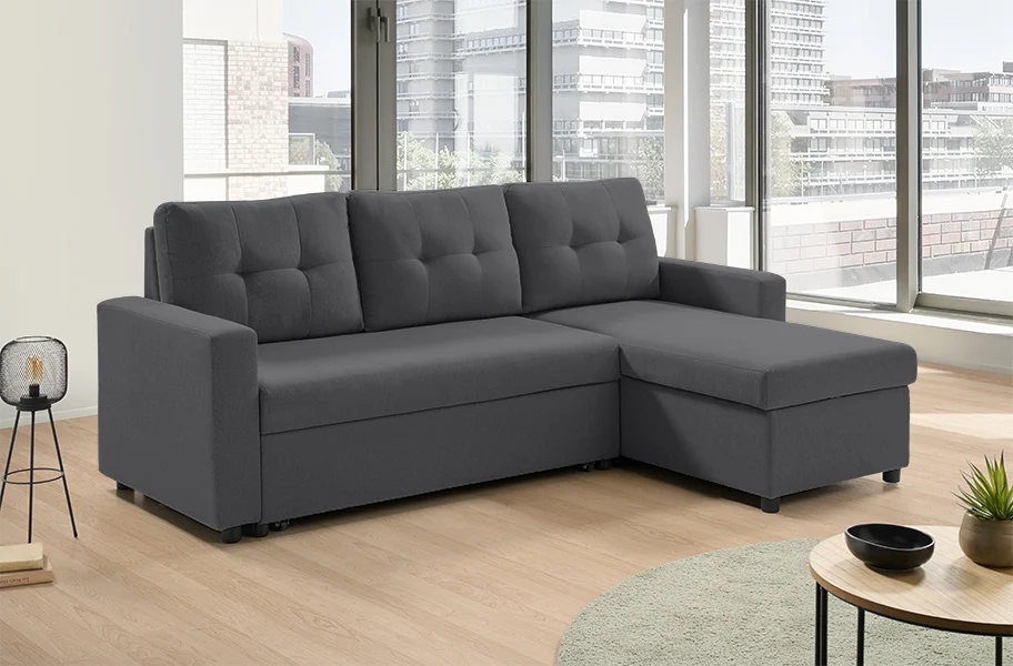 Sofá cama de tela Bilbo HOME - principal