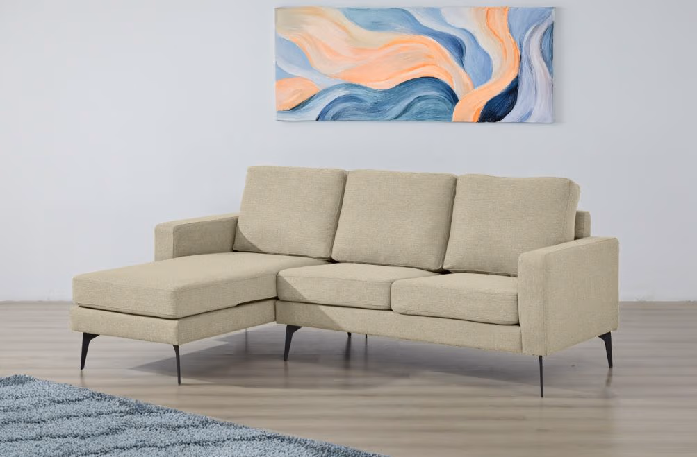 Sofá de tela Arnel de HOME - principal