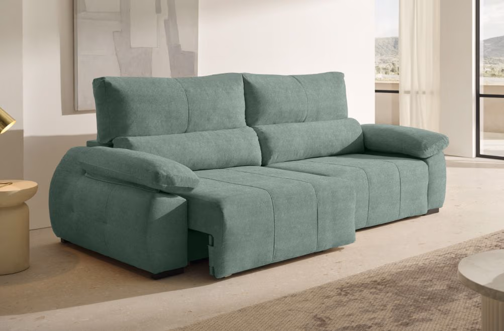 Sofá de tela Elaris de HOME - principal