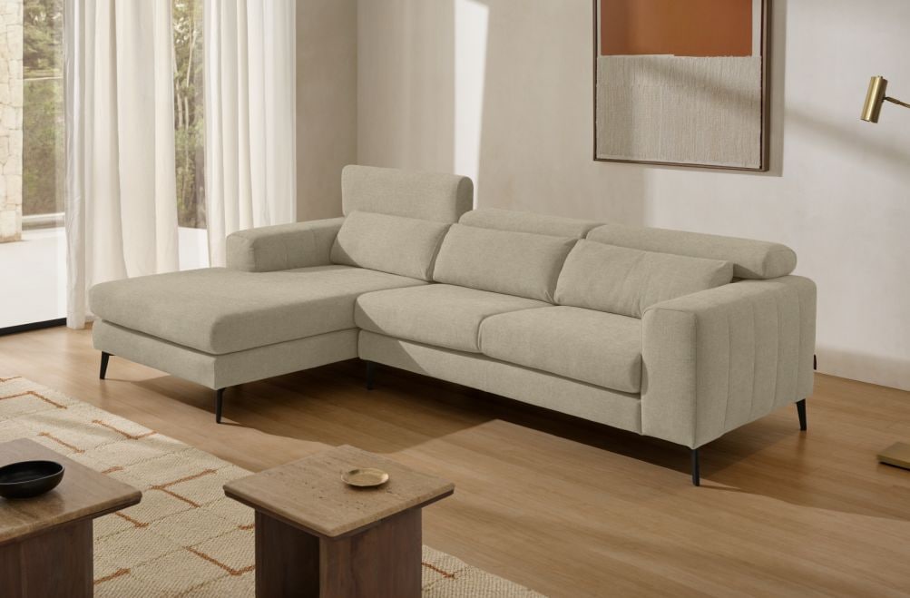 Sofá de tela Saroa de HOME - principal