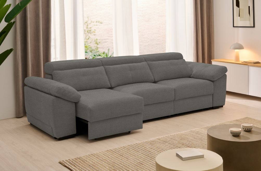 Sofá de tela Crown Plus eléctrico de Stylekomfort - principal