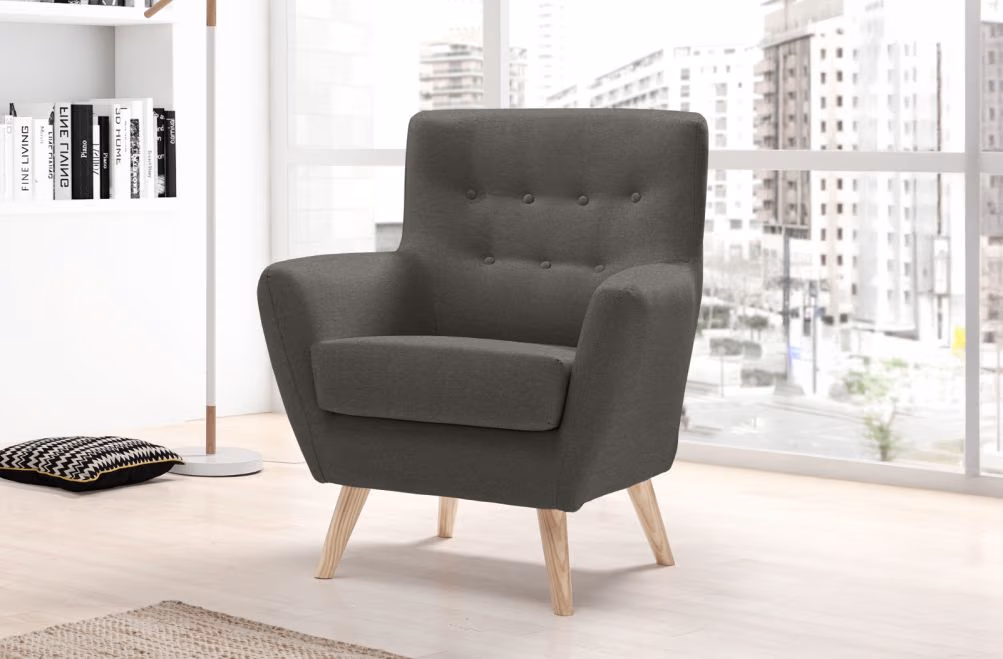 Butaca de tela Suecia de HOME - principal