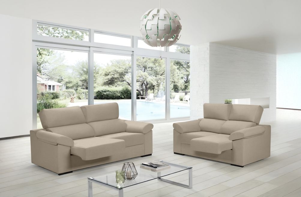 Sofá de tela Onsen de HOME - principal