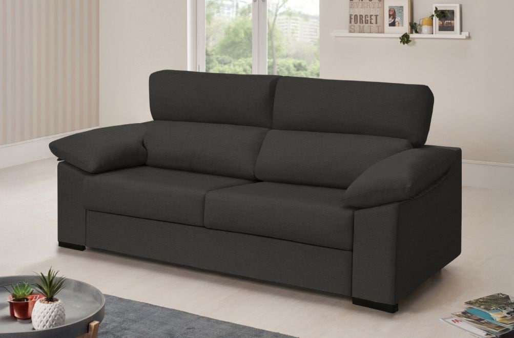 Sofá cama de tela Claris de HOME - principal