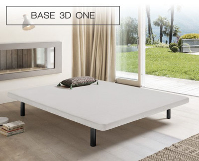 base tapizada blanca (patas no incluidas) Dimension 135X190 Color BLANCO